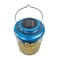 Snow Joe Bliss Outdoors Solar LED Lantern w Olive Leaf Design  Hand Painted Finish BSL-307-BL - alternate 3